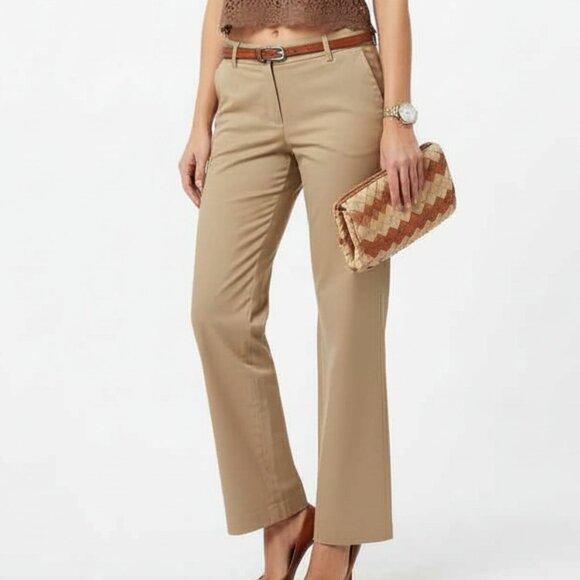 WESTBOUND Size 16L NWT Khaki Pants - Bi Stretch Fabric Career/Casual Wear - Picture 4 of 6